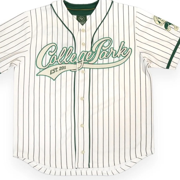 NWOT College Park Baseball Jersey Logic 301 - Picture 2 of 11
